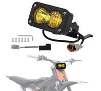 IUVWISN Motorcycle Headlight LED Front Light Plug and Play for Sur Ron Surron Light Bee S X LBX Talaria Sting R MX3 MX4 MX5 Tuttio Soleil 01 Dirt Electric Bike Ebike Head Lights (Yellow)