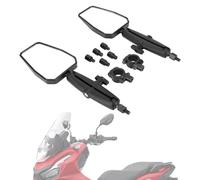 IUVWISN Motorcycle Mirror Adventure Motorcycle Mirror Adjustment Rearview Mirror 360° Rotatable Compatible Universal 22mm 7/8" Handlebar for RZR YFZ 390 790 890 ADV YFZ TRX90 CB650F 701 Enduro ATV