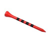 IUVYTA 100pcs Professional Bamboo Golf Tee, The Strength Is 5 Times That Of Ordinary Tee,d More Stable(83mm 100 pcs Red)