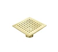 IUVYTA Floor Drain Stainless Steel Floor Drain Square Sewer Anti-Clogging Filter Sink Cover Kitchen Bathroom Hardware Accessories(15CMX15CM,Type9)