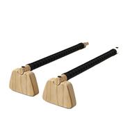 IUVYTA Parallettes Bars Handles Wooden Push Up Bar Beech Wood Calisthenics Exercise Equipment for Home Parallettes for Floor Use(50cm)