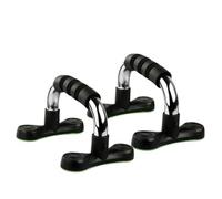IUVYTA Parallettes Bars Push Up Fitness Bars for Home or Gym Expander Equipment Building Chest Muscles Parallel Bar(Black)