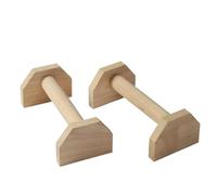 IUVYTA Parallettes Bars Wooden Push-Up Bar Stands Gym Push Exercise Rack Board Body Building Training Equipment(30cm)