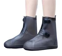 IUVYTA Waterproof Shoe Covers Rain Shoe Cover Waterproof Anti-slip Outdoor Boots Wear-resistant Rubber Overshoes For Women Men Shoes Accessories(Grey,XXL)
