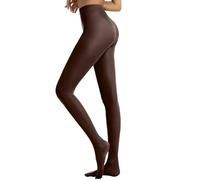 Iuyhau dance tights for women Women's 80 Denier Soft Semi Opaque Tights High Waist Solid Color Footed Stockings Pantyhose Tights
