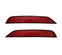 IUYHGTR Auto Rear Bumper Reflector Compatible With Q2 2018 2019 2020 2021 81D945106 81D945107 Auto Left Right Rear Bumper Reflector Warning Light Strip Without Bulb(1 pair)