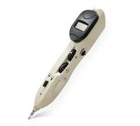 IUYIXWFP Acupuncture Pen, Electronic Acupuncture Therapy Meridian Pen Find Acupoints Automatically with 3 Massage Heads Rechargeable