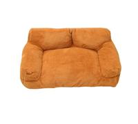 IUYIXWFP Cat Bed for Indoor Cats, Washable Dog Beds for Small Dogs & Cats with Removable Cover, Fluffy Cat Couch with Non-Slip Bottom,C,75 * 50 * 26cm