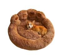 IUYIXWFP Dog Bed Cat Baskets Plush Soft Dog Cushion Non-Slip Pet Bed Puppy/Cat Bed for Small, Medium and Large Dogs,A,50cm