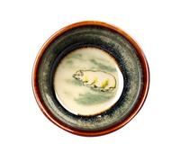 IUYIXWFP Hand-Drawn Chinese Zodiac Kung Fu Tea Cup - 7L/2.5oz Ceramic Mug for Comfortable Drinking Experience(Zodiac Horse),P