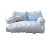 IUYIXWFP Refreshing bed for dogs - Summer silk bed for small, medium and large dogs and cats, breathable and washable - Summer Sofa for Animal,D,55 * 38 * 18ｃｍ