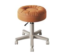 IUYIXWFP Rolling Stool Makeup, Women's Bedroom Dressing Stool, Simple Small-Sized Nail Salon Chair pour Salon, Bureau,B