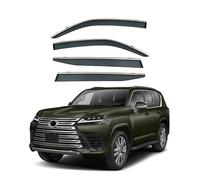 IUYTGTR 4 Pcs Wind Deflectors, Lexus LX600 2022 Wind Deflectors, Side Window decorative accessories, for Lexus LX600 2022.