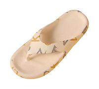 IUYTYSER Flip Flops For Women With Arch Support Thick Women'S Slippers Soft Versatile Large Size Lovers In Stock Dinosaur Sound (Beige, 6.5) Black Foot Thongs Pool Womens Ladies 8 Green 4 5