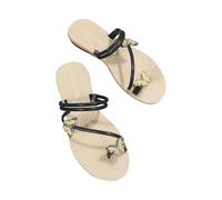 IUYTYSER Flip Flops For Women With Arch Support Women'S Large Size Butterfly Sandals Beach Lightweight And Fashionable Pumps (Black, 35) Black Womens Flop Crocs Orthotic Uk 6 Archers Ladies