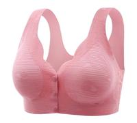 IUYTYSER Ladies Bra Plus Size Women's Chest Non Vest Adhesive Light Underwear Soft and Skin Friendly Comfortable Comfort Bras for Women White Lace 38G UK Underwire Wireless Push Up Pink XXL