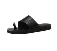 IUYTYSER Womens Casual Flip Flops Women'S New Europe And The States Wind Summer Drag Soft Bottom Sandal Slippers Female External Wear Clip Flat Beach Sandals Size 11 (Black, 3.5) Sliders White &
