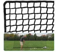 IUZEAI 10x10ft Golf Netting High Impact Golf Practice Net, Golf Sports Netting Barrier Nets, Heavy Duty Nylon Netting Material Golf Hitting Nets