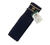 IV Horse Black Elastic Surcingle, 3 Inch Wide, Horse Tack Equipment, Adjustable Training Aid (Navy)