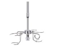 iv Pole Hanging Medical Infusion Stand IV Drip Stand with Pulley Adjustable Height, for Ceiling Walls Hospitals drip Stand(1-1.3m)
