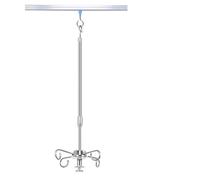 IV Pole Portable IV Drip Stand With Pulley For Ceiling Walls,Height Adjustable Hanging Infusion Stand 1m Track iv pole(1m track)
