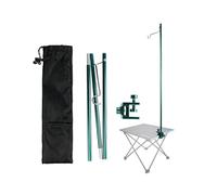 IV Pole Portable, Stainless Steel Iv Drip Stand IV Bag Holder with 1 Hooks Infusion Stand for Elderly Home Care,Hospital and Clinic and Travel(Green)