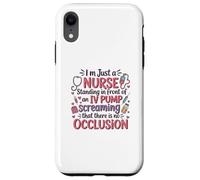 IV Pump False Alarm Funny Nurse Life Medical Humor Case for iPhone XR