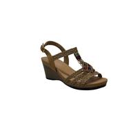 IVACHY Bohemian style wedges summer shoes braided decorated with beads ankle buckle closure open toe