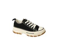 IVACHY Womens Sneakers Ladies High and Low Top Chunky Platform Wedge Trainers Walk Casual Daily Wear Comfy Shoes Size UK