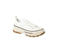 IVACHY Womens Sneakers Ladies High and Low Top Chunky Platform Wedge Trainers Walk Casual Daily Wear Comfy Shoes Size UK