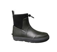 IVACHY Men’s Waterproof Ankle Wellie Boots - Lightweight Slip-On Rain Boots for Outdoor, Garden & Work Use (UK Sizes 7-12, Khaki, green,Black)