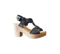 IVACHY Women's Stunning Summer Sandal in Black | Size: 7 IVACHY Black 7