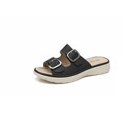 IVACHY Women’s Double Strap Slide Sandals Comfort Cushioned Mule Slippers with Buckle Open Toe Slip On Summer Shoes