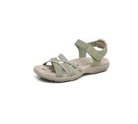 IVACHY Women’s Strappy Comfortable Summer Flat Sandals - Wide fit- Breathable Open Toe Beach Casual Walking Shoes for Holidays & Everyday Wear