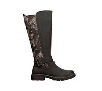 IVACHY Women’s Tall Boots with Buckle & Lace Back - Stylish Knee High Winter Boots with Side Zip, Non-Slip Sole, Comfortable Fashion Boots for Cold Weather