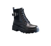 Ivachy Women Zip Comfort Lace-Up Booties In Black Black 3