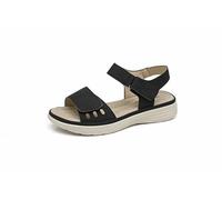 IVACHY Women's Comfort Wedge Sandals - Low Heel Walking Shoes Adjustable Strap & Cushioned hook and loop - Ladies Open Toe Breathable Summer Footwear for Holiday Beach Daily Work