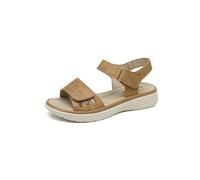 IVACHY Women's Comfort Wedge Sandals - Low Heel Walking Shoes Adjustable Strap & Cushioned hook and loop - Ladies Open Toe Breathable Summer Footwear for Holiday Beach Daily Work
