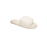 IVACHY Womens Slipper Ladies fluffy fur Slip-On Cushion Open Toe Memory Foam House Cute Comfy Flat Cosy House Shoes