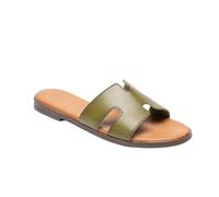 IVACHY Women's Flat Fashion Sandals - Cushioned Footbed, Elegant H-Shape Design, Open Toe, UK Sizes 3-7.5, 5 Color Options