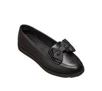 IVACHY Women’s Loafers Flats - Comfortable Slip-On Dress Shoes with Tassel, Bow, or Lace - Shiny & Matte Options