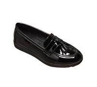 IVACHY Women’s Loafers Flats - Comfortable Slip-On Dress Shoes with Tassel, Bow, or Lace - Shiny & Matte Options