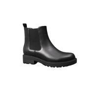 IVACHY Womens Chelsea Boots Platform Ladies Simple Casual Booties Round toe Elastic Band Shoes UK
