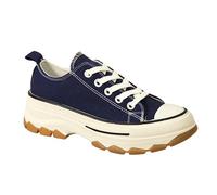 IVACHY Womens Sneakers Ladies High and Low Top Chunky Platform Wedge Trainers Walk Casual Daily Wear Comfy Shoes Size UK