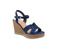IVACHY Women's Summer Wedge sandals Diamond Sparkling Glitter Shoes Wedding Dressing Fashion shoes Espadrilles woven Platform Shoes