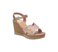 IVACHY Women's Summer Wedge sandals Diamond Sparkling Glitter Shoes Wedding Dressing Fashion shoes Espadrilles woven Platform Shoes