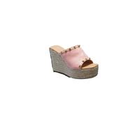 IVACHY Women's Summer Open Toe Espadrille Sandals with Woven Platform Wedge Heels