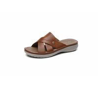 IVACHY Women's Ultra Soft Wedge Sandals Cross Strap Cushioned Mule Slides Lightweight Comfort Walking Shoes- available size 3 to 7.5