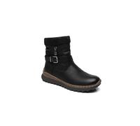 Ivachy Warm Lining Ankle Boots - Cozy Insulated Winter Boots In Black Black 4