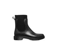 IVACHY Women's Waterproof Chelsea Boots - Ankle-Length, Slip-Resistant, Pull-On Rain Boots with 3 cm Block Heel- Wellie booties